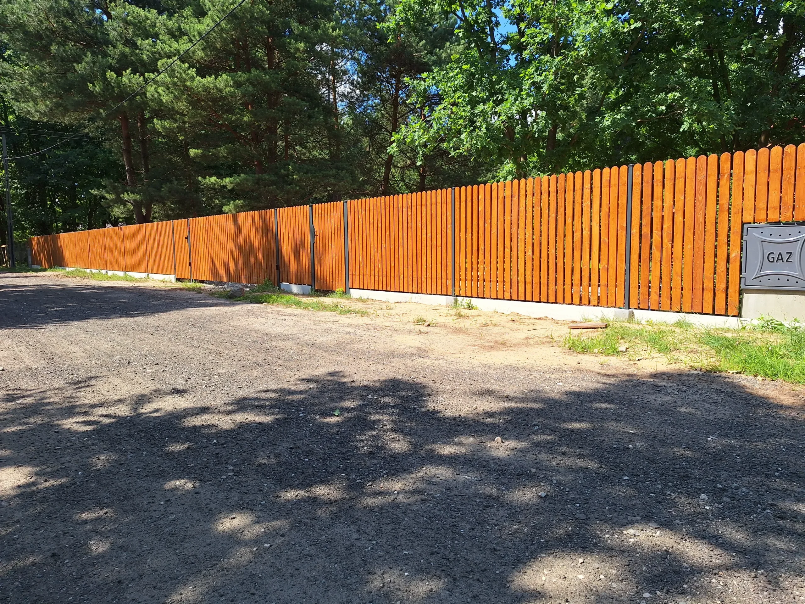 zdjęcie - ogrodzenia drewniane