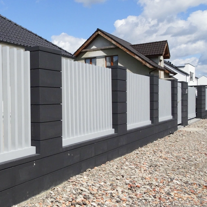 Ogrodzenie z bloczków