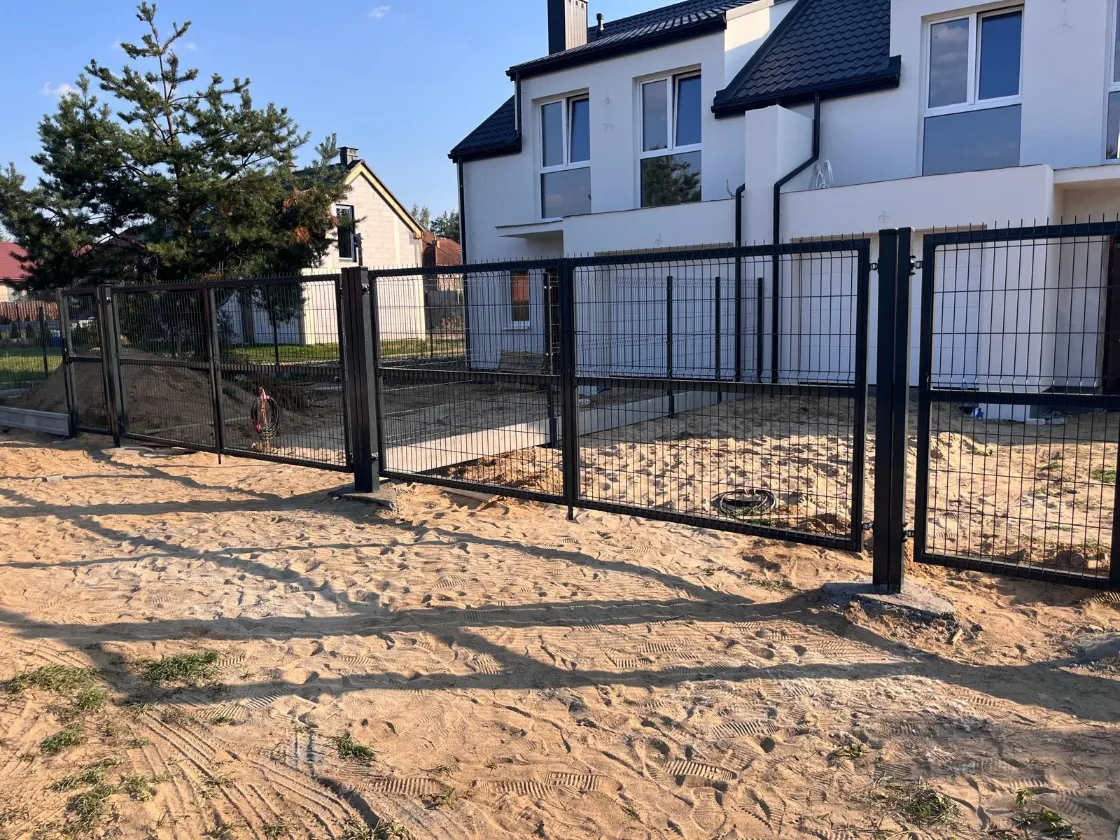 ogrodzenia panelowe antracyt