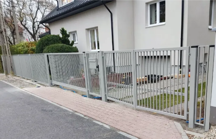 ogrodzenie palisadowe pionowe