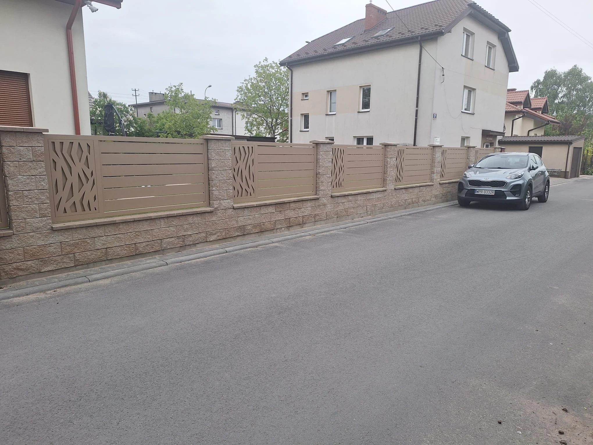 ogrodzenie frontowe