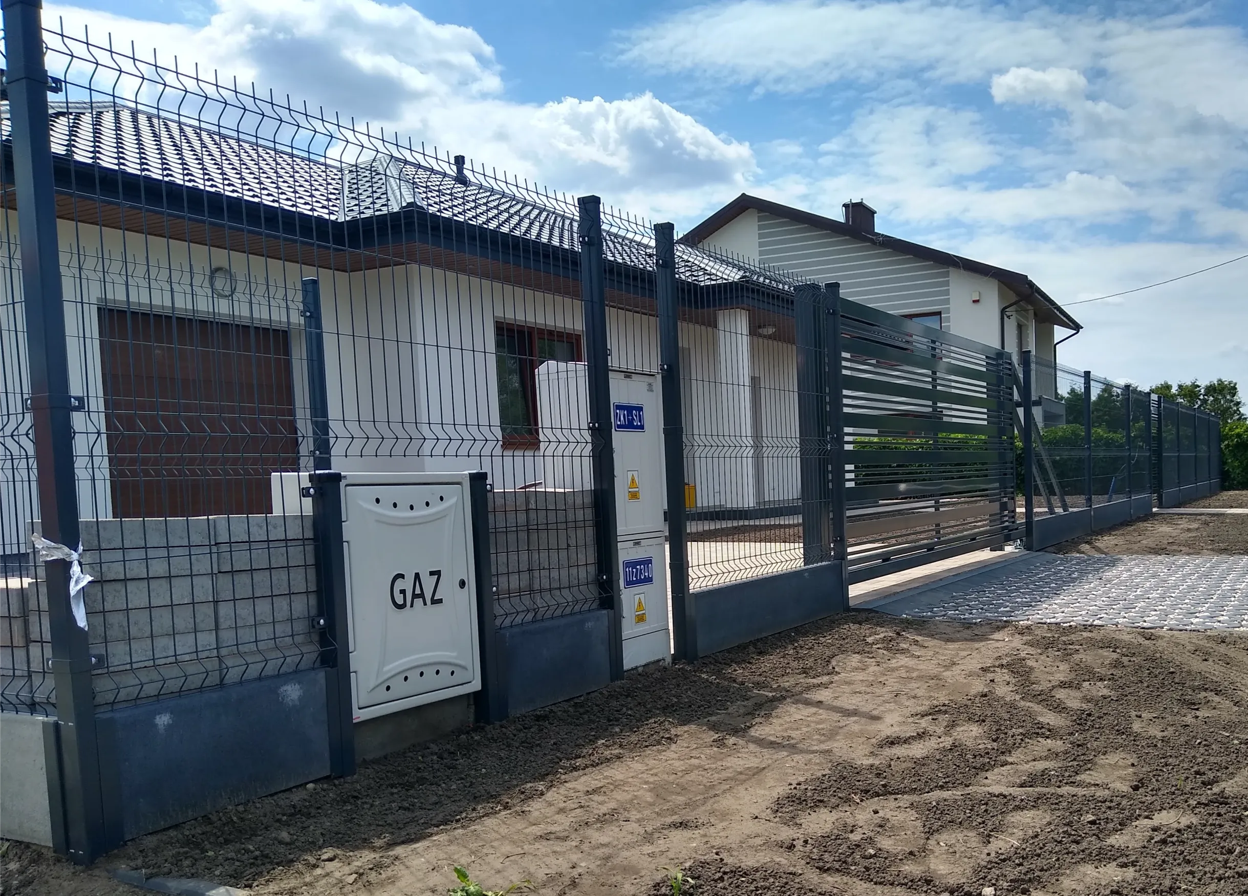 zdjęcie - ogrodzenia panelowe